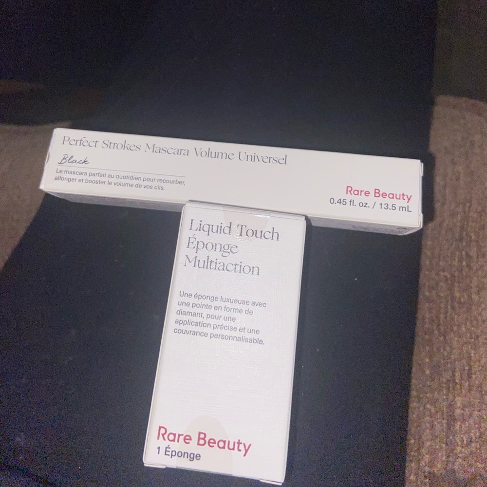 Rare Beaury by Selena Gomez liquid touch multi tasking sponge and mascara